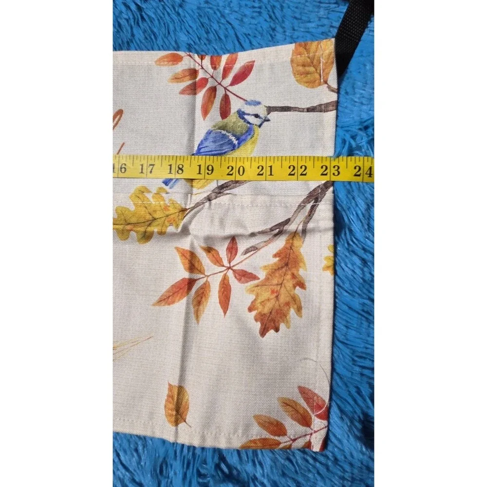 Hello Fall Waist Tied Apron With 3 Front Pockets Perfect For Yard Sale, Vendor..